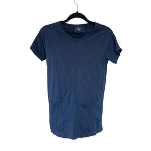 Athleta seamless t shirt navy size S